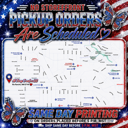 Patriotic Americana Ladies Collection Premade Gang Sheet | 48" Ready-to-Press DTF Transfers